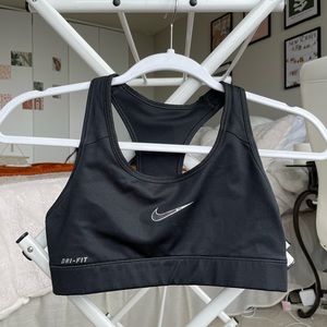 Nike Black Sports Bra size S